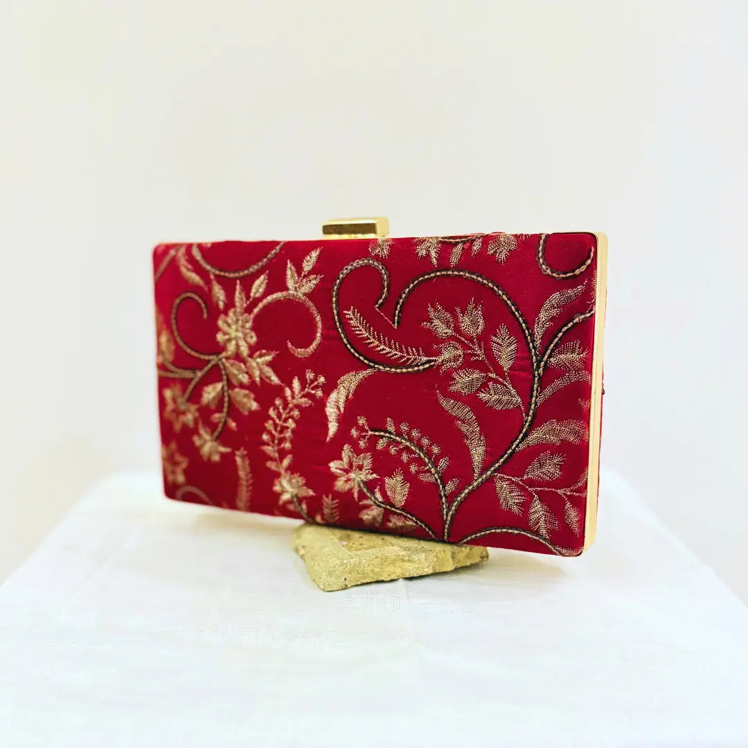 Rosa - Deep Pink Embroidered