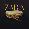 Zara - Silver Crocodile Texture
