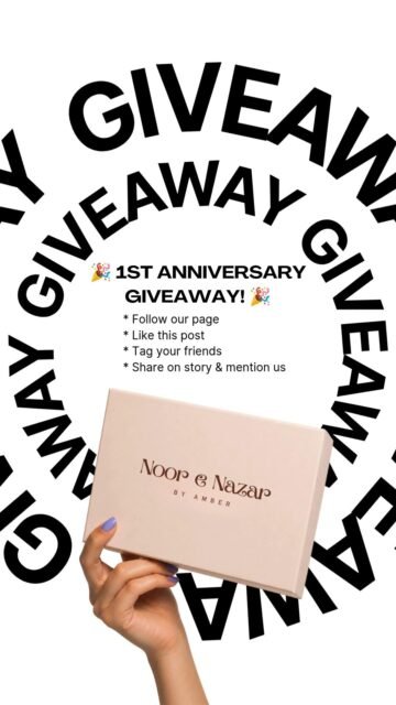 🎉 1 YEAR ANNIVERSARY = THE CELEBRATION IS GRAND! 🎉

We’re celebrating our 1st Anniversary with YOU! 💚

And because it’s the month of Independence, the celebrations just got even better, enjoy UP TO 40% OFF + get a chance to WIN our Anniversary Giveaway! 🎁✨

Simply do the following: 

* Follow our page
* Like this post
* Tag your friends
* Share on story & mention us

🎁 And that's it! Get the chance to win the giveaway! 👀💫

Good luck & Happy Independence Month! 🇵🇰💚

Shop now at Nenbyamber.com