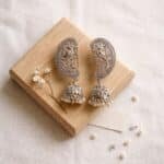 Noor Filigree earcuff jhumka 2