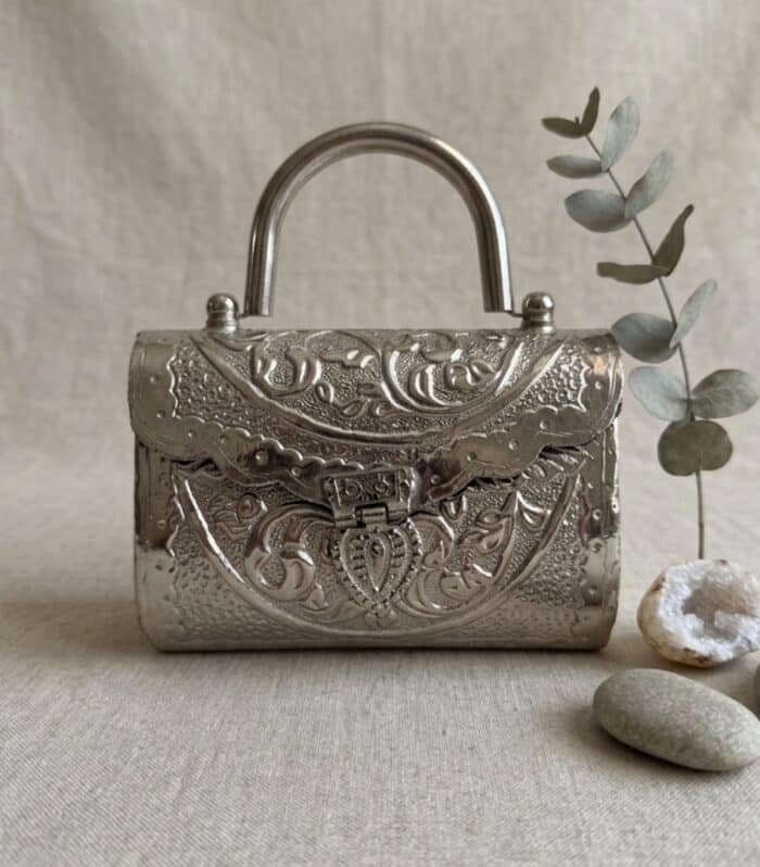 Silver Heritage Clutch