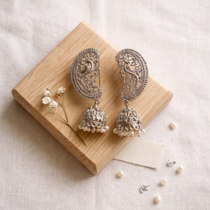 Noor Filigree Earcuff Jhumka